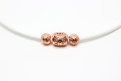 Ros Gold Silver Bead