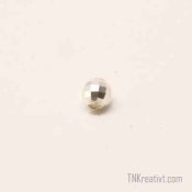 Disco Bead Sterling Silver