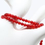 Red Agate Bead 2.5mm
