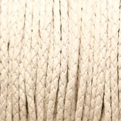 Braided Leather String 3 mm