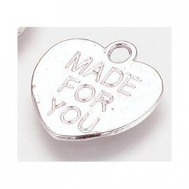  Heart shaped Tag "Made for You" 