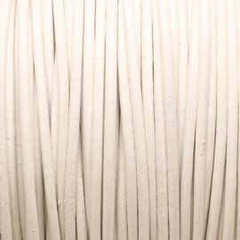  Round Leather Cord 3 mm 