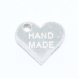 Heart shaped Tag "Hand Made"Sn