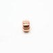 Rose Gold Silver Bead mod.54