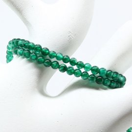  Grön Agat Pärla 2,5mm 