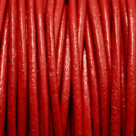  Round Leather Cord 2 mm 